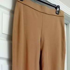 Ladies khaki knit pants size small straight legs. Brand new excellent quality.